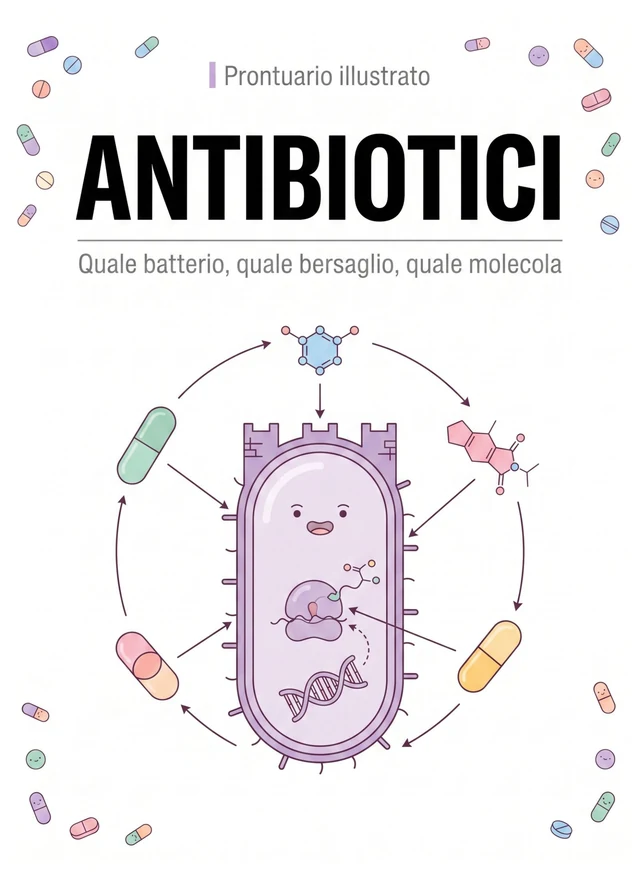 Copertina del Prontuario Illustrato Antibiotici