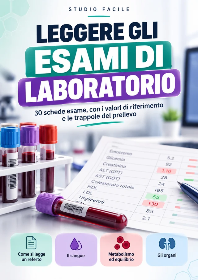 Copertina di Leggere gli Esami di Laboratorio