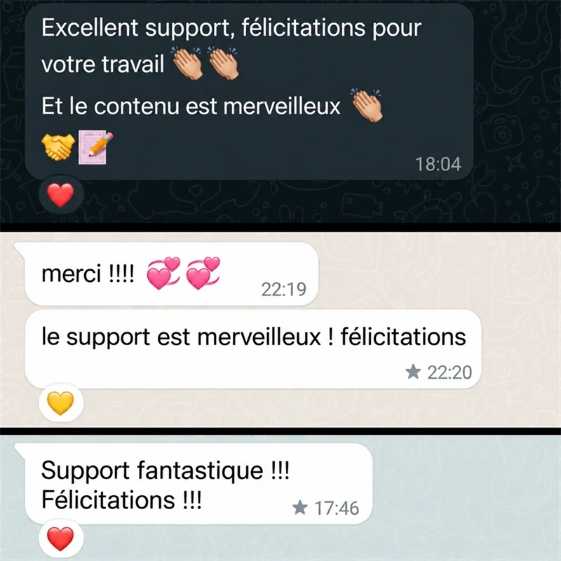 Avis d&rsquo;un &eacute;tudiant sur les supports Studio Facile