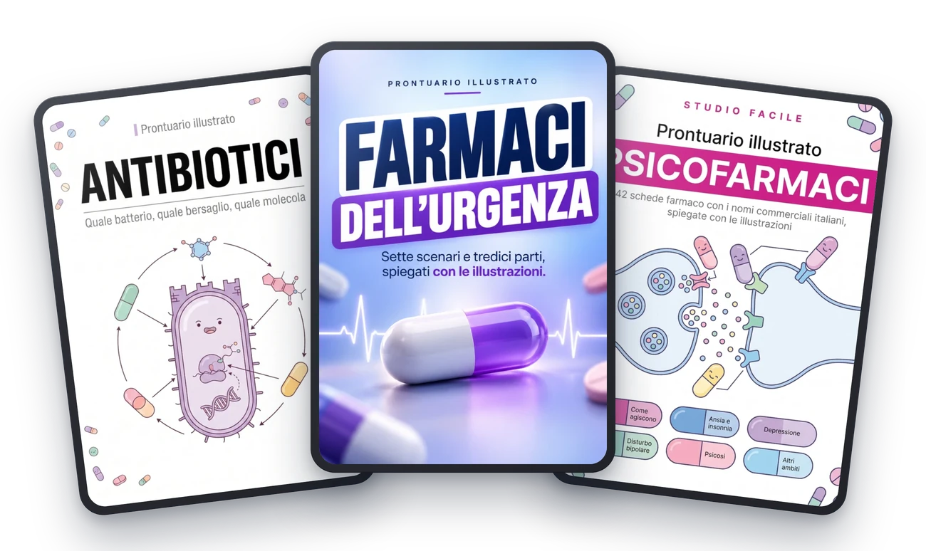 Trio Clinico: Emergenza, Antibiotici e Psicofarmaci su tablet